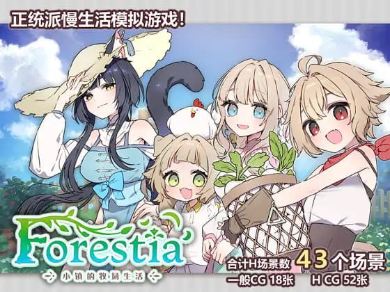 【精品/RPG/中文】Forestia～小镇的牧场生活～v1.0.6【电脑/715M】